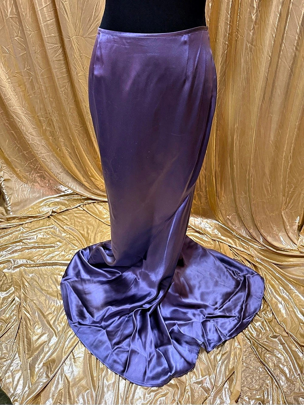 Sony Costumes Dept David Meister size 4 purple skirt Y2K